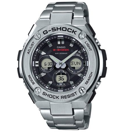 CASIO 卡西欧 G-Shock GSTS310D-1A 男士太阳能腕表 135美元约¥877（京东全球购2714元起） 买手党-买手聚集的地方