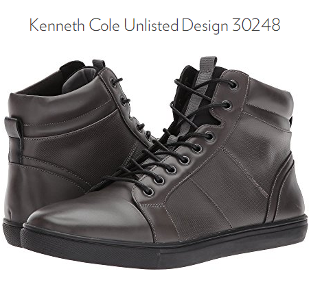 适合凑单：Kenneth  Cole Unlisted Design 30248 男士短靴 21美元约¥139（原价95美元） 买手党-买手聚集的地方