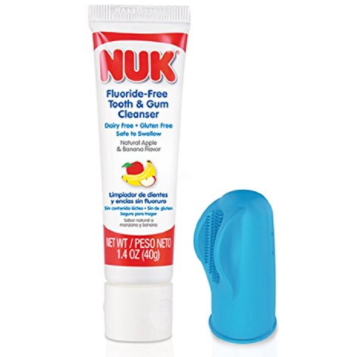 美亚销量第一，NUK Infant Tooth and Gum Cleanser 婴儿洁牙套装 40g 3.81美元约¥26 买手党-买手聚集的地方