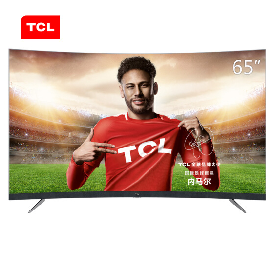 TCL 65T3 65英寸 4K曲面 液晶电视 3999元包邮（上次推荐4986元） 买手党-买手聚集的地方
