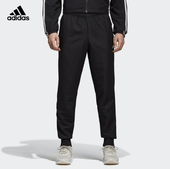 Adidas 阿迪达斯 男子 薄款 小脚梭织运动长裤 99元包邮（吊牌价199元） 买手党-买手聚集的地方