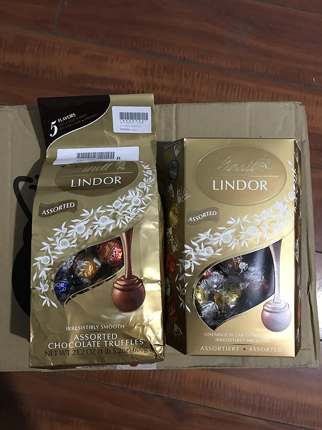 第75期团购，LINDOR瑞士莲 金装 5种口味软心巧克力（附不同品牌对比） 130金币晒单 买手党-买手聚集的地方