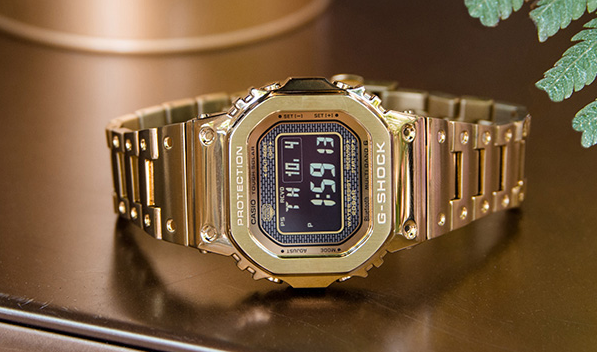 限定款、库存25件！Casio 卡西欧 G-Shock 男士太阳能腕表 GMW-B5000GD-1PR 3990元包邮 买手党-买手聚集的地方