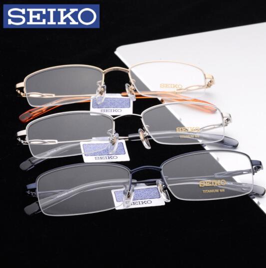 【无货】神价！SEIKO 精工 h1061 光学眼镜架 + 依视路 1.60钻晶A4镜片 Plus会员454元包邮（长期998元） 买手党-买手聚集的地方