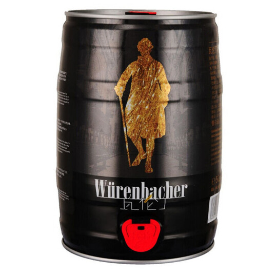 Plus会员：德国进口 Würenbacher 瓦伦丁 黑啤 5L *3件 164元包邮 买手党-买手聚集的地方