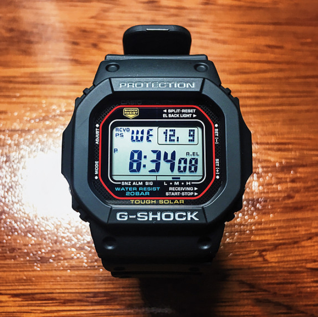 Casio 卡西欧 G-Shock 男士 光动能电波腕表 GWM5610-1 83美元约￥580（美亚93美元） 买手党-买手聚集的地方