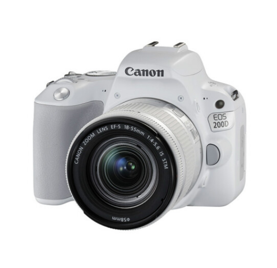 Canon 佳能 EOS 200D 单反相机套机 白色 3699元包邮 买手党-买手聚集的地方