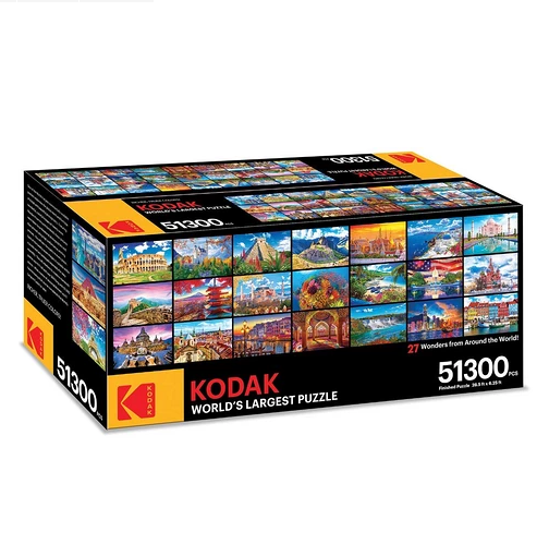 共51300 块：Kodak 柯达 世界上最大的拼图 567.3美元约￥3853 买手党-买手聚集的地方