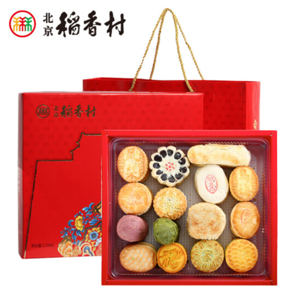 2件 北京稻香村 糕点 礼盒装 1550g 118元(专柜188元每件) 买手党