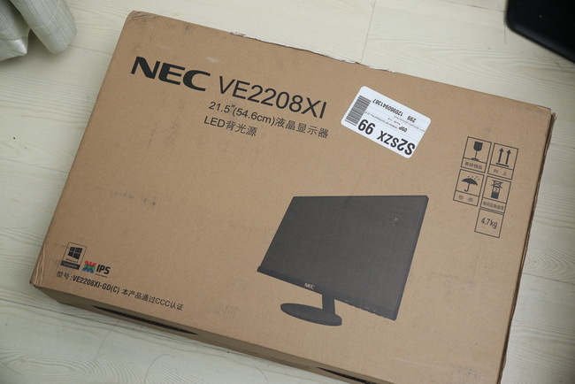 双11之NEC VE2208X显示器 开箱 180金币晒单 买手党-买手聚集的地方