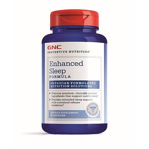 GNC 健安喜 Preventive Nutrition Enhanced Sleep 改善睡眠保健营养 60粒 34.99美元约￥222 买手党-买手聚集的地方