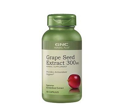 GNC 健安喜 Grape Seed Extract 葡萄籽精华 保健品 300mg*100粒 10美元￥64 买手党-买手聚集的地方