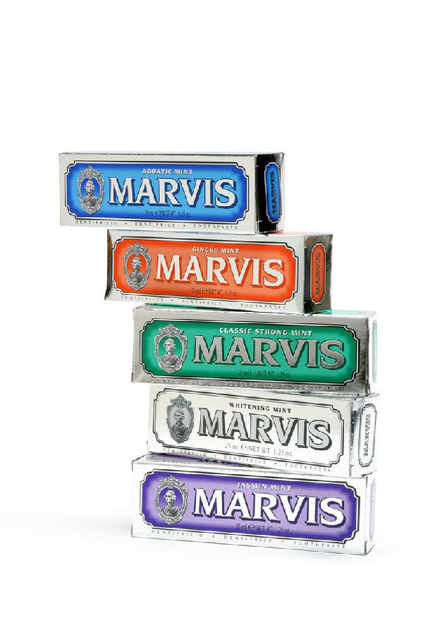 Marvis 玛尔斯 意大利产牙膏 75ml*4支 券后119元包邮（美亚同款10.5美元/支） 买手党-买手聚集的地方