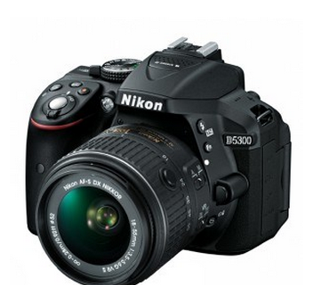 尼康（Nikon）D5300单反套机（AF-S DX 18-55mm f3.5-5.6G VR镜头） 2999元（苏宁3199元） 买手党-买手聚集的地方