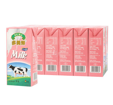 德国进口 Suki 多美鲜 脱脂牛奶1L*12盒 移动端：69元（平时售价109元） 买手党-买手聚集的地方