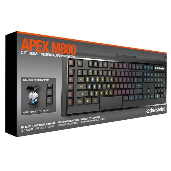 SteelSeries赛睿 Apex M800游戏机械键盘 1099元（平时售价1300元上下） 买手党-买手聚集的地方