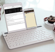 美国消费电子展创新设计奖，Logitech 罗技 K480 蓝牙键盘 白色