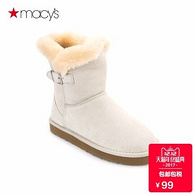 双12预告：Macy's 梅西百货 Style&co.女士 短筒雪地靴161001469