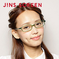 日本 JINS 睛姿 防蓝光辐射 眼镜FPC14S101