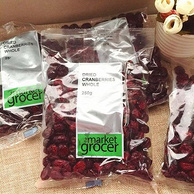 澳洲 The Market Grocer 整粒蔓越莓干 250g*3袋装