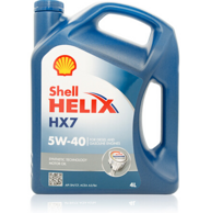 Shell 壳牌 Helix HX7 蓝喜力 SN 5W-40 半合成机油 4L*3件