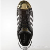 金属贝壳头！adidas Superstar  80s 女士贝壳头板鞋