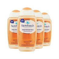 femfresh 芳芯 女性私处护理液 250ml *4瓶