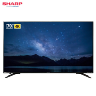降1400元、神价格！SHARP 夏普 LCD-70SU575A 70英寸 4K超清网络电视