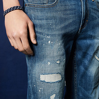 CK Jeans制造商：网易严选修身直筒牛仔裤