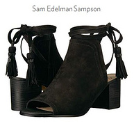 Sam Edelman Sampson 女士流苏粗跟凉鞋