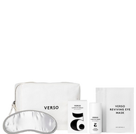 限量版！Verso Skincare 眼部护理四件套装 眼部精华30ml+眼膜3g+眼罩+洗漱包