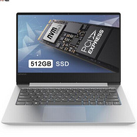 Lenovo 联想 小新潮7000 14英寸轻薄窄边框笔记本电脑 R5-2500U 8G 512G PCIE UMA 极光银