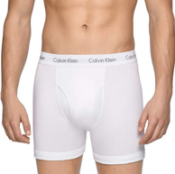 限M码：Calvin Klein 男士 纯棉 短裤 3条装