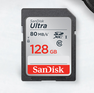 SanDisk 闪迪 Utlra 至尊高速 128GB SD卡 SDXC