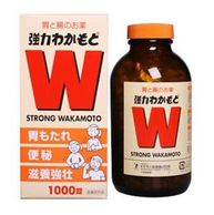 小S推荐，wakamoto 若元 肠胃活性酵素 1000片 *3件