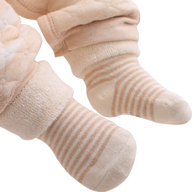 4件 象宝宝 婴儿加厚毛圈袜 4双盒装