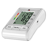双用户数据+心率监测+记忆储存：修正 上臂式 全自动电子血压计 HK802