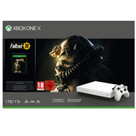 Microsoft 微软 Xbox One X 1TB 《辐射76》 白色特别版