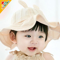 A类标准，公主妈妈 0-2岁 儿童遮阳帽