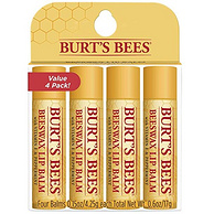 镇店之宝：Burt's Bees小蜜蜂 唇润唇膏 4.25gx4支