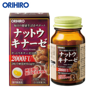 降三高、溶血栓 60粒 x2瓶 日本 Orihiro 欧力喜乐 纳豆激酶软胶囊