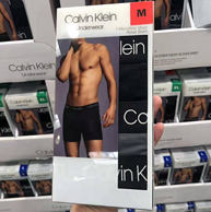 结束！第99期团购！男人就该有条CK：3条装 Calvin Klein 超细网状纤维透气平角内裤
