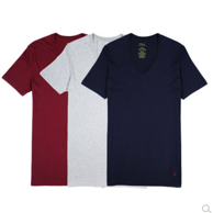 M码：Polo Ralph Lauren 男士 V领T恤 3件装