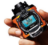 再降15刀：Ricoh 理光 WG-M1 无极限数码相机 橙色 138.26美元约￥857（亚马逊中国1699，某宝均价2000）