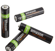 AmazonBasics 亚马逊倍思 AAA型(7号)镍氢可充电电池(4 节,800 毫安) 秒杀价28元（平时45）