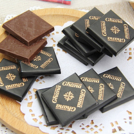 韩国进口：乐天 加纳纯黑巧克力 90gx4
