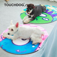 Touchdog 它它 法兰绒 小怪兽 圆形地垫70cm