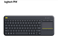 降10元，自带鼠标的键盘：Logitech 罗技 无线触控键盘 K400 Plus