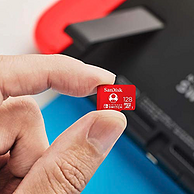 适用于Switch：SanDisk 128GB micro SDXC 存储卡