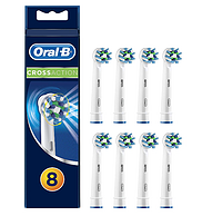 8支 PrimeDay，Oral-B 欧乐B 多角度清洁型刷头 EB50